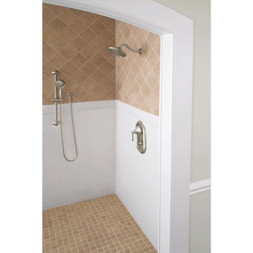Moen T4500BN Wynford Brushed Nickel Posi-Temp with Diverter Valve Trim