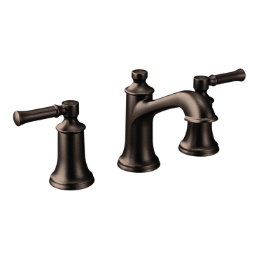 Moen TV6805ORB Dartmoor Oil Rubbed Bronze Two-Handle High Arc Bathroom Faucet