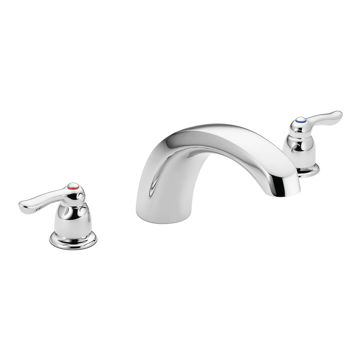 Moen T990 Chateau Chrome Two-Handle Low Arc Roman Tub Faucet