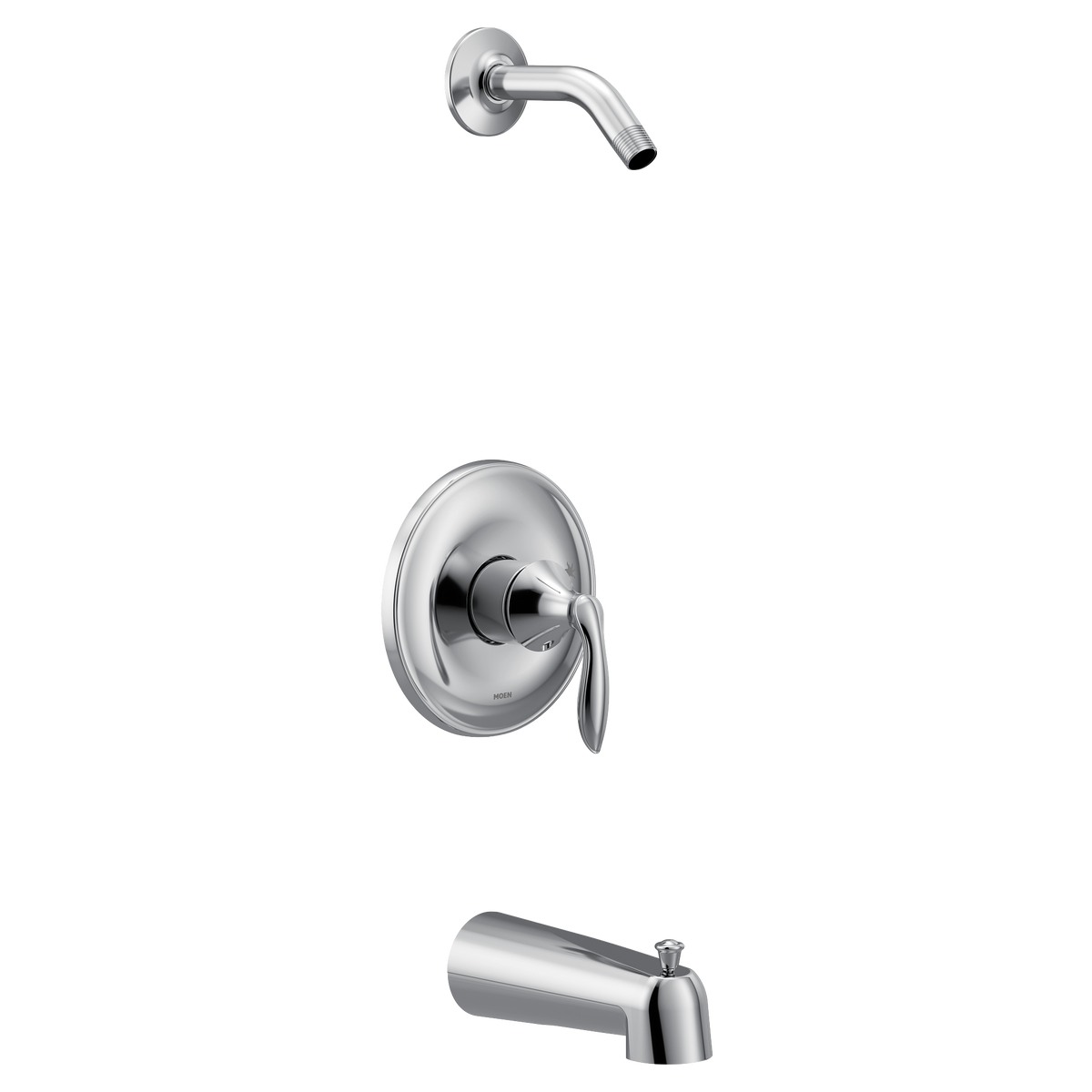 Moen UT2133NH Eva Chrome M-CORE 2-Series Tub/Shower - No Head
