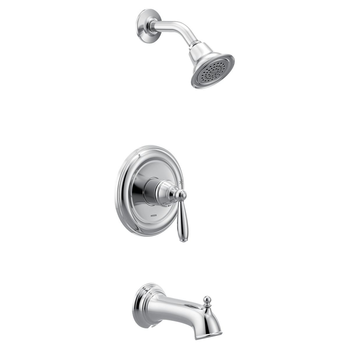 Moen UT2153EP Brantford Chrome M-CORE 2-Series Eco-Performance Tub/Shower