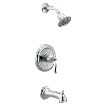 Moen UT2153EP Brantford Chrome M-CORE 2-Series Eco-Performance Tub/Shower