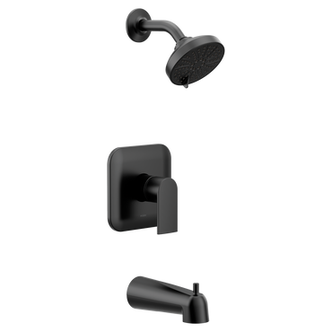 Moen UT2473EPBL Genta Matte Black LX M-CORE 2-Series Eco-Performance Tub/Shower