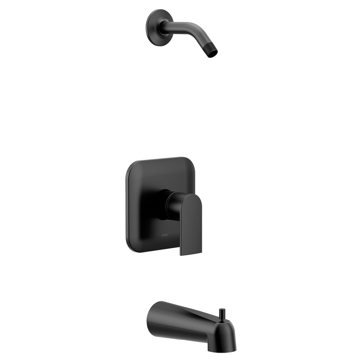 Moen UT2473NHBL Genta Matte Black LX M-CORE 2-Series Tub/Shower - No Head