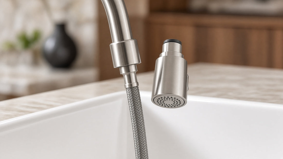 How to Replace a Moen Pull-Down Kitchen Faucet Hose