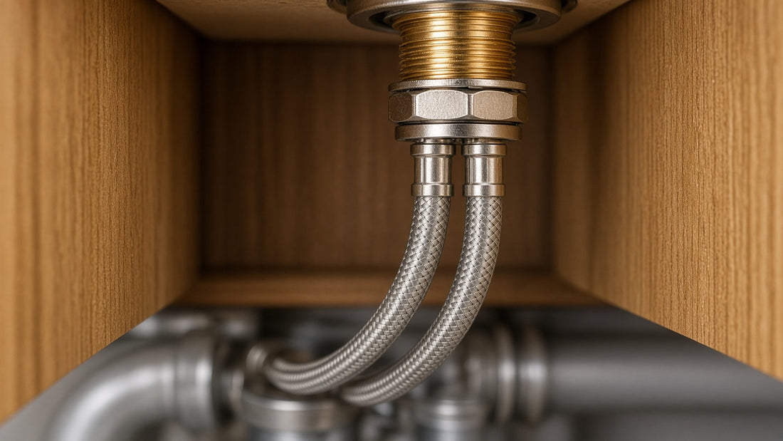 How to Install a Kitchen Faucet in a Tight Space