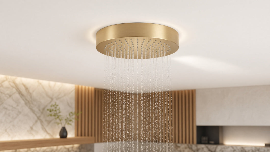 Ceiling-Mount Moen Rain Shower Heads: What Installation Requires