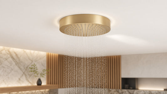 Ceiling-Mount Moen Rain Shower Heads: What Installation Requires