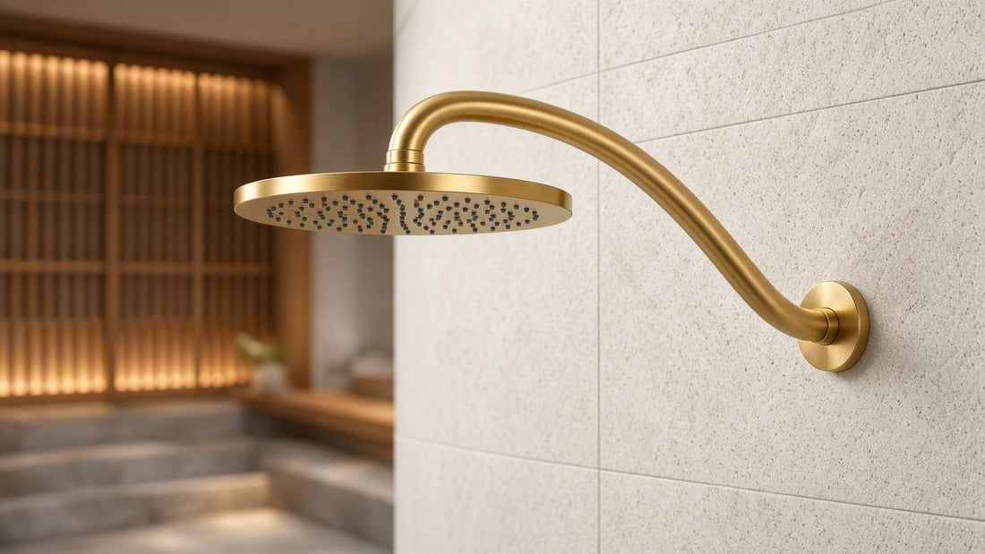 How Long Should a Rain Shower Head Arm Be?