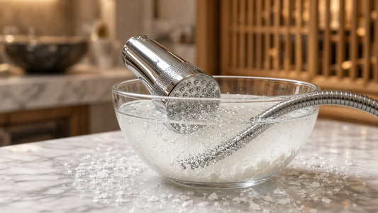 How to Clean a Handheld Shower Head and Hose