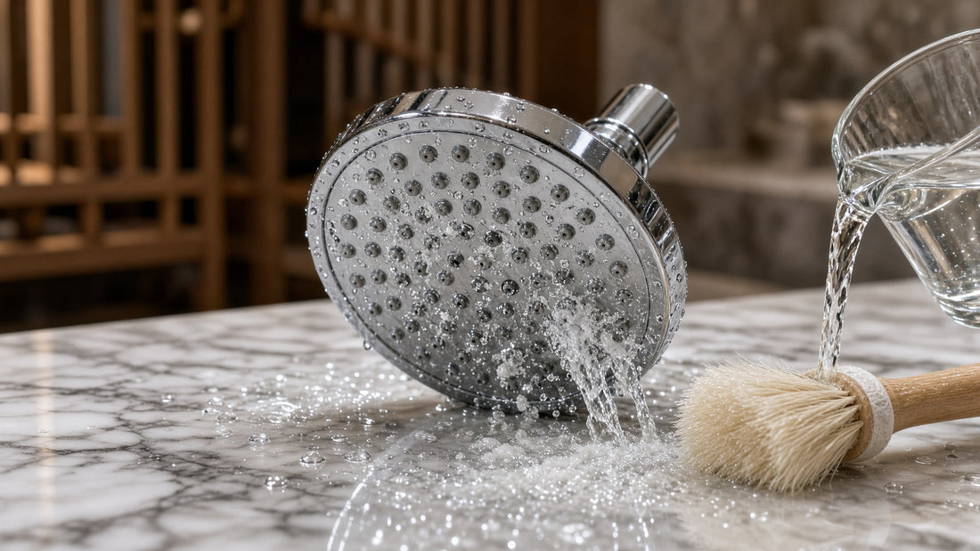 How to Remove Calcium Buildup From a Shower Head
