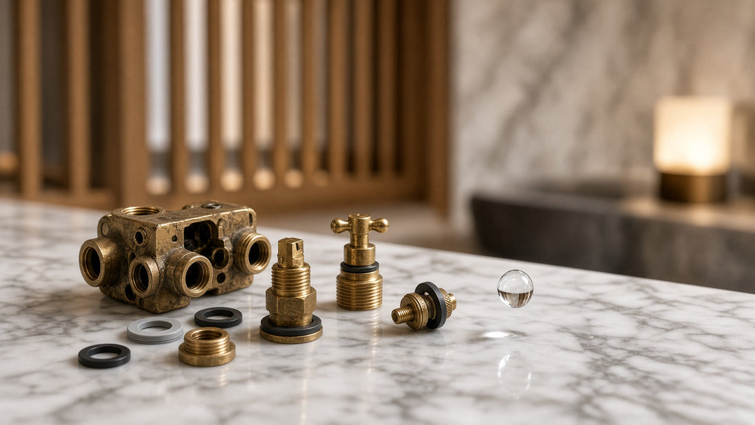 How to Fix a Leaking Two-Handle Bathroom Faucet