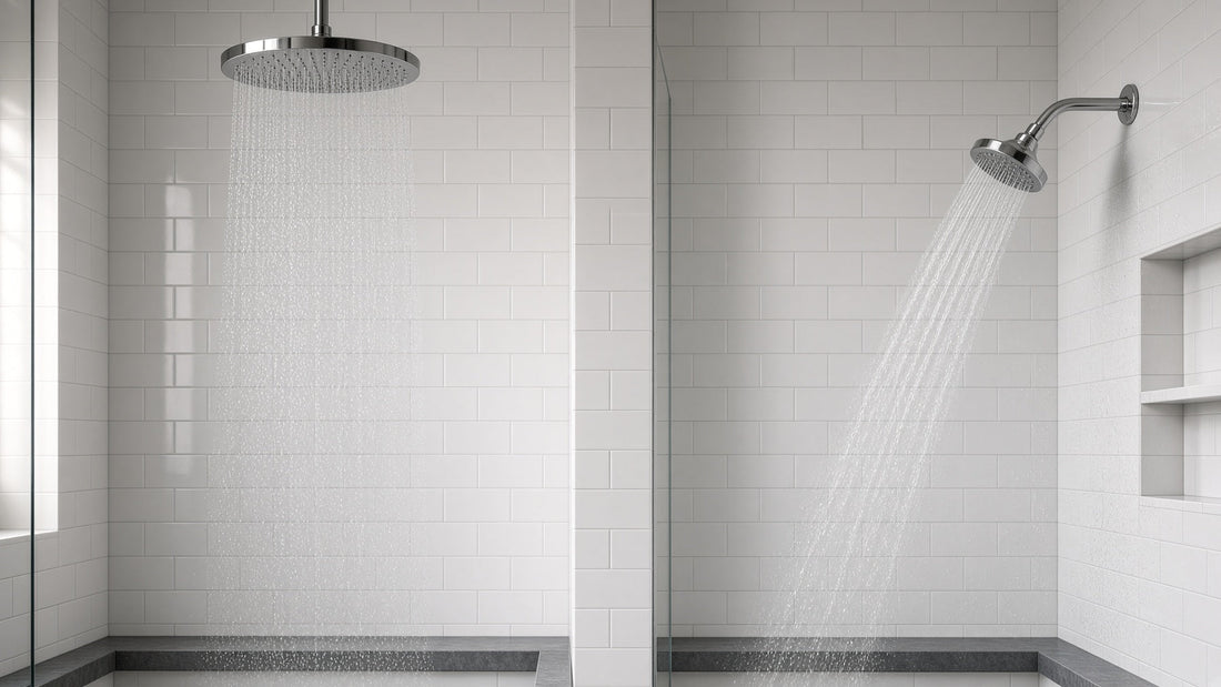 Rain Shower Head vs Regular Shower Head: Comfort, Pressure and Coverage