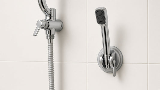 Handheld Shower Head for an Apartment: Reversible Setup Options - Aqualux Studio guide cover