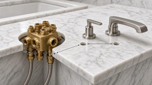 Are Roman Tub Faucets Interchangeable? Valve and Deck Checks - Aqualux Studio guide cover
