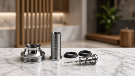 Bathroom Faucet Drain Assembly: Parts and Installation Order - Aqualux Studio guide cover