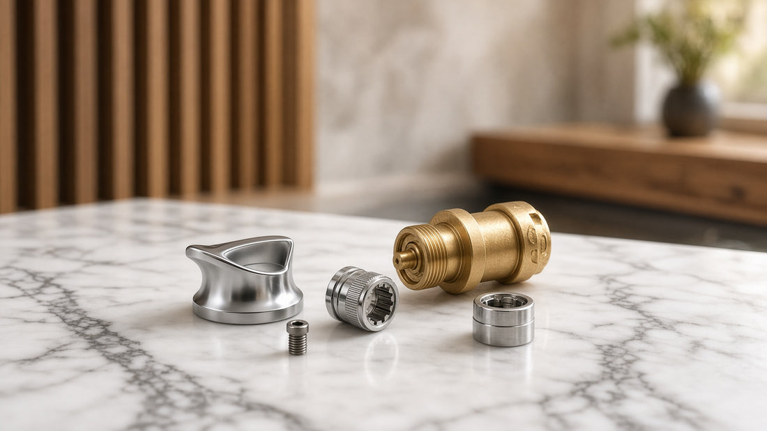 Bathroom Faucet Handle Came Off: Screw, Adapter or Cartridge? - Aqualux Studio guide cover