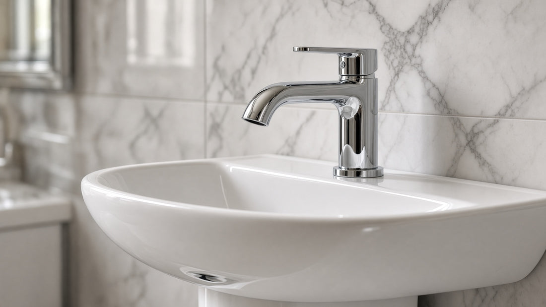 Bathroom Faucet for a Pedestal Sink: Reach and Mounting Checklist - Aqualux Studio guide cover