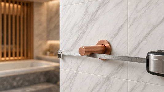 How to Measure Tub-Spout Length and Wall Clearance - Aqualux Studio guide cover