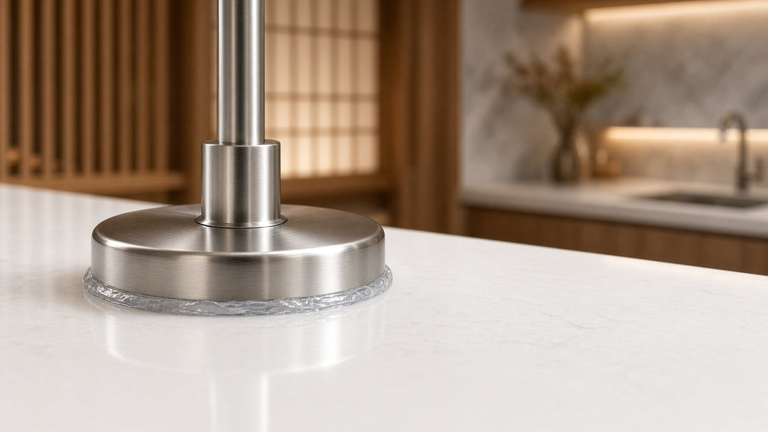 How to Seal a Kitchen Faucet Deck Plate - Aqualux Studio guide cover