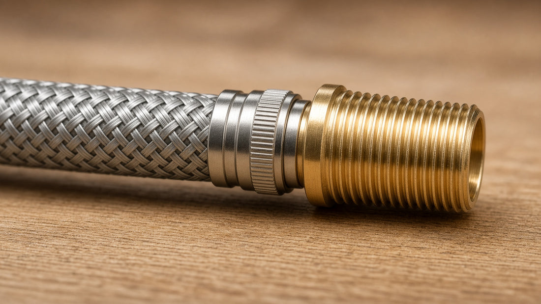 Kitchen Faucet Hose Connector Size: How to Avoid a Mismatch - Aqualux Studio guide cover