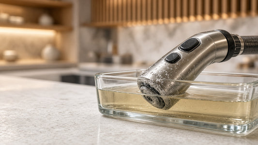 Kitchen Faucet Spray Button Stuck: Clean or Replace the Wand? - Aqualux Studio guide cover
