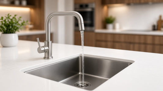 Kitchen Faucet Spout Reach: Matching the Faucet to the Sink - Aqualux Studio guide cover
