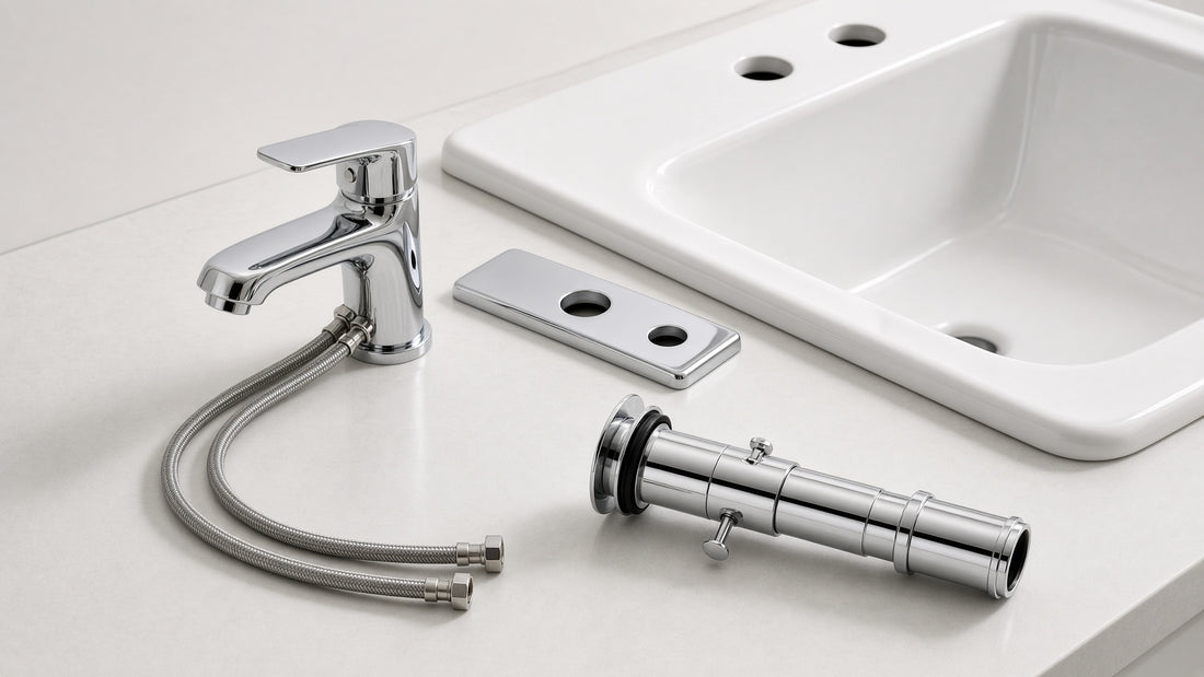Moen 84516 Findlay Bathroom Faucet: What Is in the Box and What Sink It Fits - Aqualux Studio guide cover