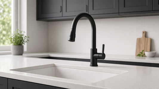 Moen Arbor 7594BL: When a High-Arc Pull-Down Fits the Sink - Aqualux Studio guide cover