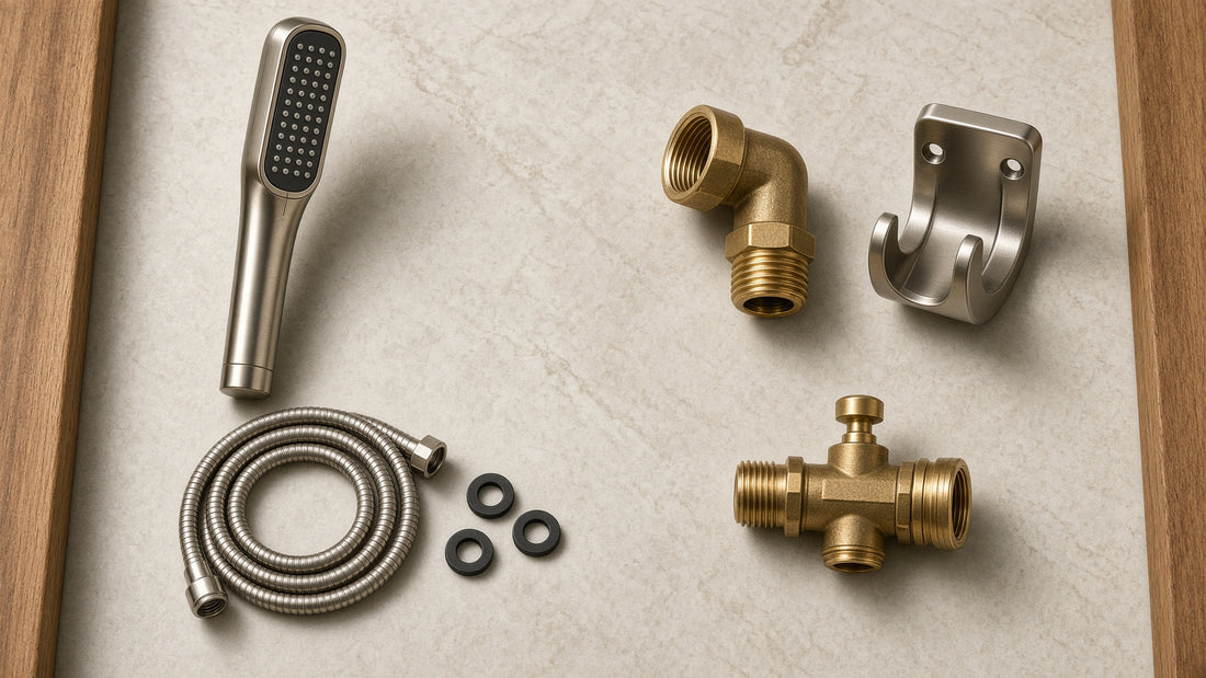 Moen Handheld Shower With Hose: What Is Included and What Is Separate? - Aqualux Studio guide cover