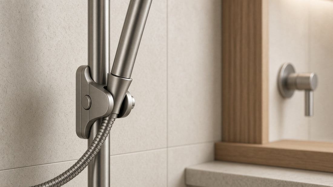 Moen Handheld Shower on a Slide Bar: What Has to Fit - Aqualux Studio guide cover