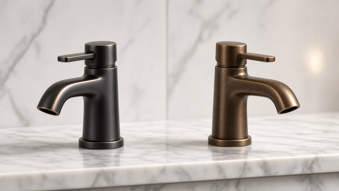 Moen Oil Rubbed Bronze vs Mediterranean Bronze: How the Two Finishes Differ - Aqualux Studio guide cover
