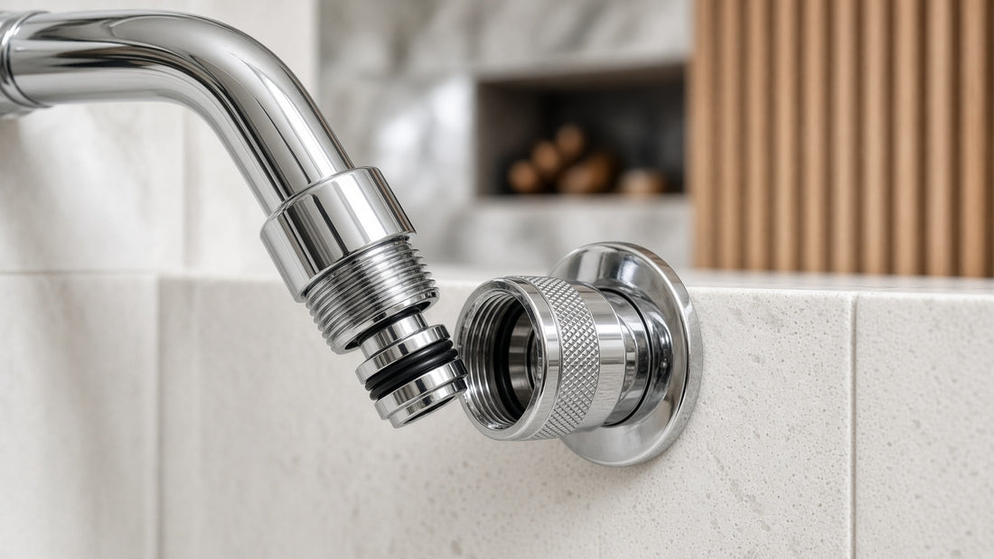 Moen Shower Head Swivel Head Swivel Joint Replacement: Fit and Removal - Aqualux Studio guide cover