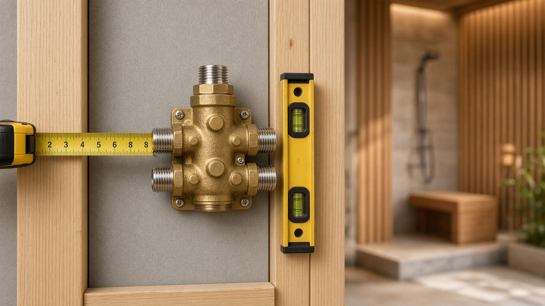 Moen Shower Valve Rough-In Dimensions to Verify Before Closing the Wall - Aqualux Studio guide cover