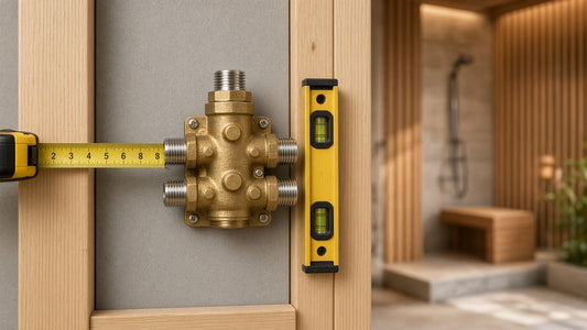 Moen Shower Valve Rough-In Dimensions to Verify Before Closing the Wall - Aqualux Studio guide cover