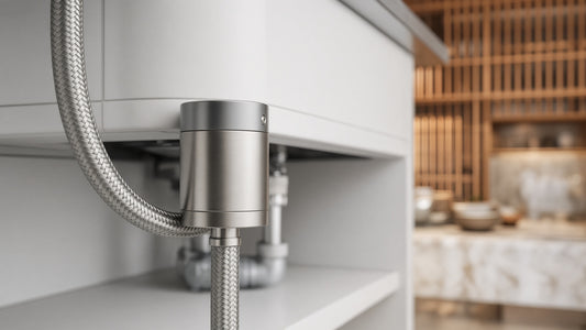 Pull-Down Kitchen Faucet Hose Weight: Where It Should Sit - Aqualux Studio guide cover