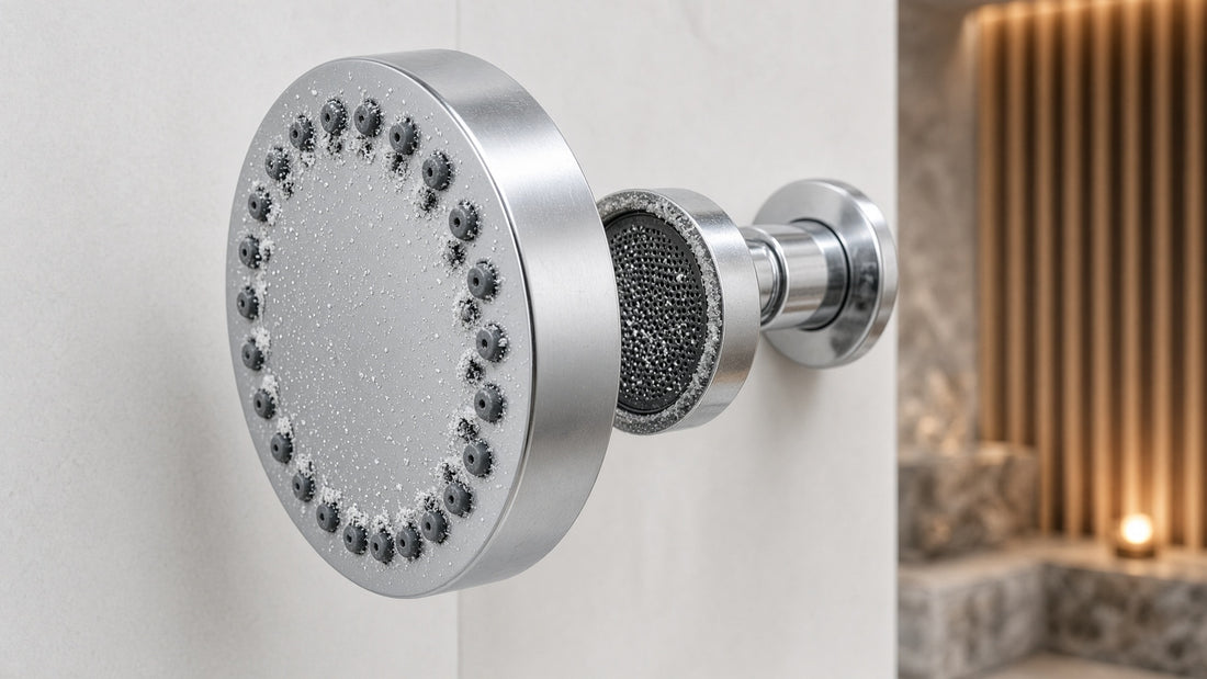 Shower Head Spraying Sideways: Nozzle, Screen or Seal? - Aqualux Studio guide cover