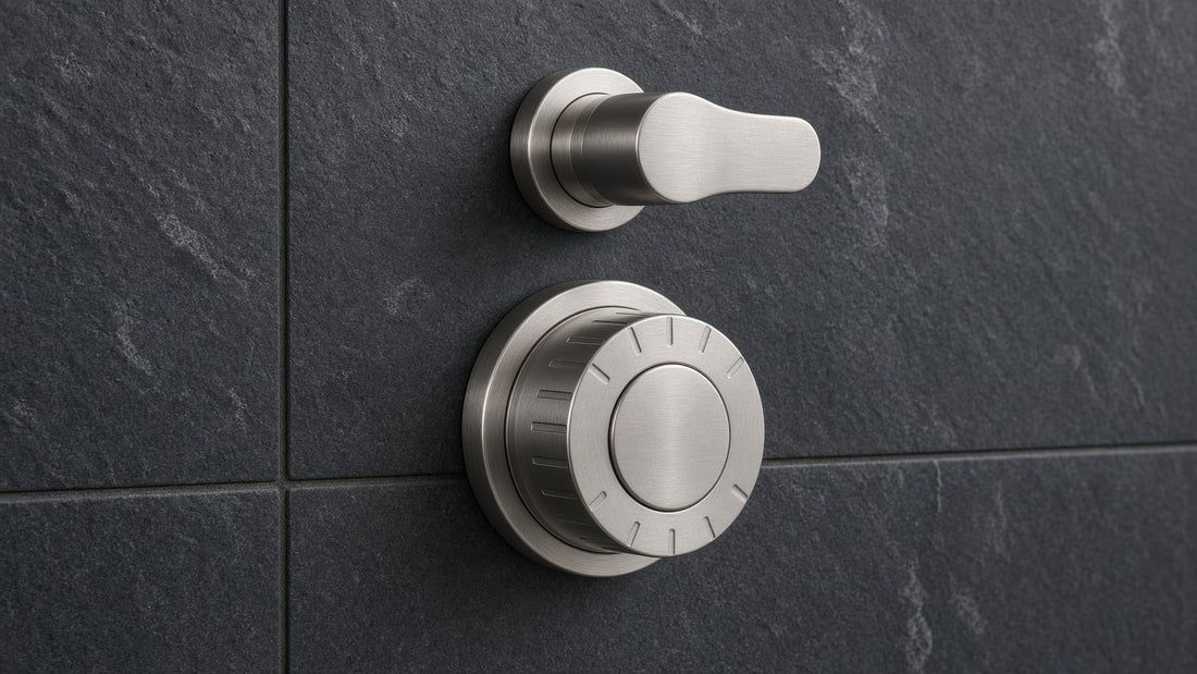 Separate Temperature and Volume Controls in a Shower: What Is Required? - Aqualux Studio guide cover