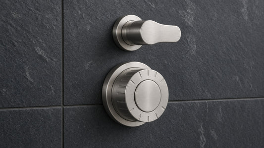 Separate Temperature and Volume Controls in a Shower: What Is Required? - Aqualux Studio guide cover
