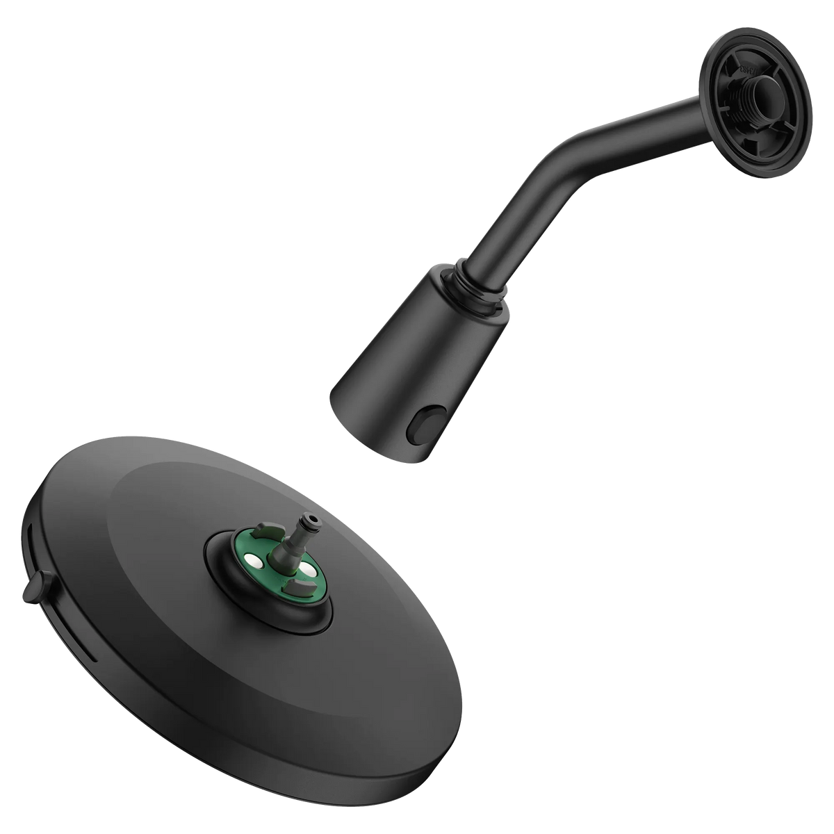 Moen 220R3BL Verso Matte Black 9" Round Rainshower with Infiniti Dial In and Magnetix Connection
