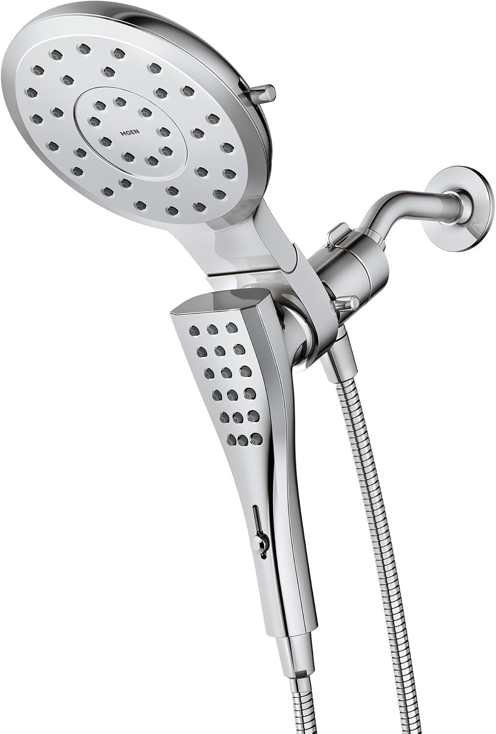 Moen 220C3EP Verso Combination Shower with Infiniti Dial in Chrome — view 4