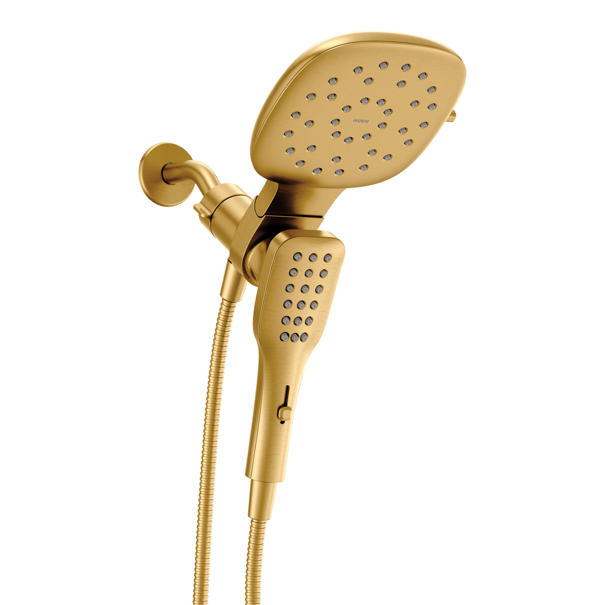 Moen 220C5BG Verso Combination Shower with Infiniti Dial in Brushed Gold