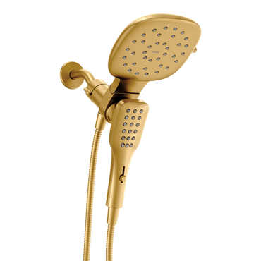 Moen 220C5BG Verso Combination Shower with Infiniti Dial in Brushed Gold