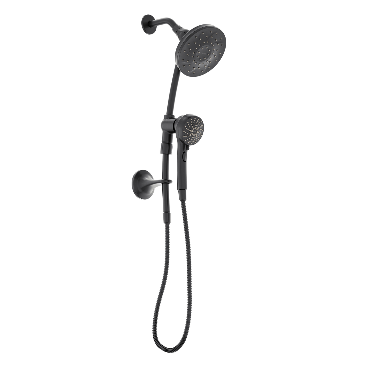 Moen 28501EPBL Engage Matte Black Six-Function 6-1/2" Diameter Spray Head Standard with Handshower