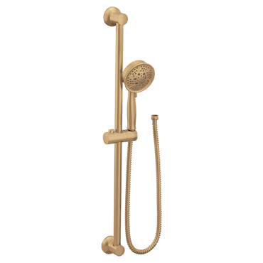 Moen 3667EPBZG Eco-Performance Handheld Shower System with Slide Bar Bronzed Gold