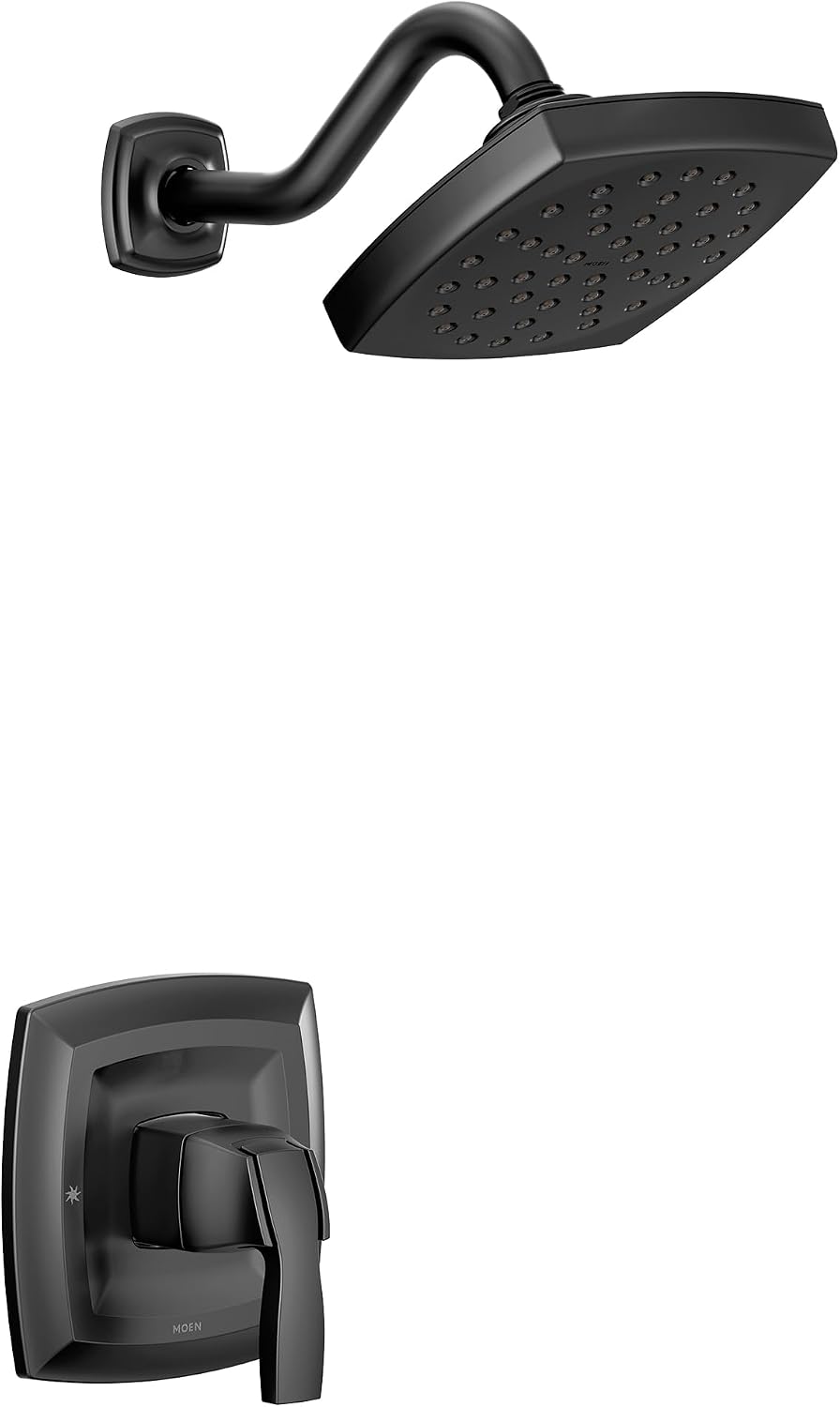 Moen UT3692EPBL Voss Matte Black M-CORE 3-Series Shower Only — view 2