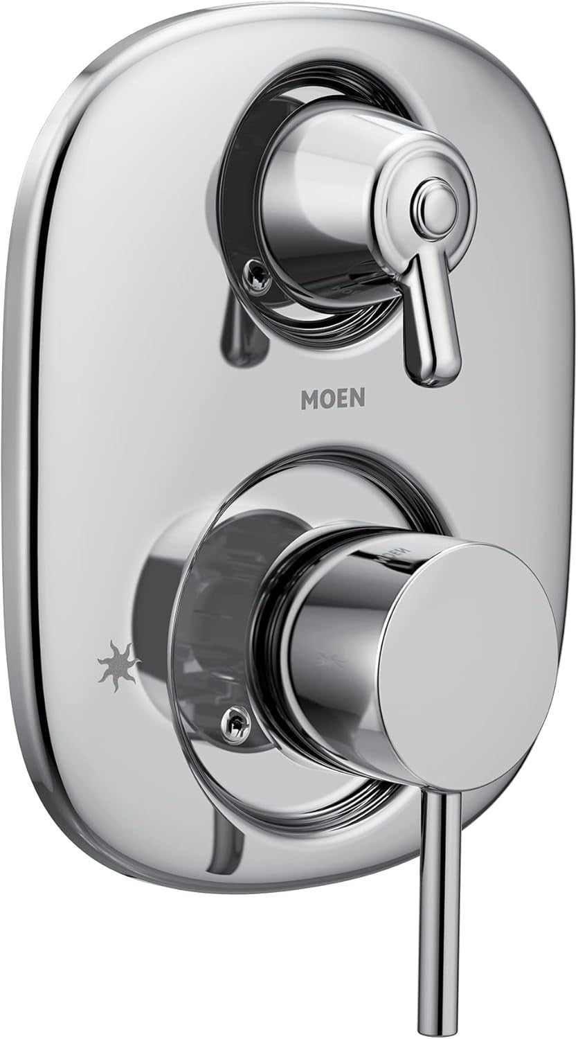 Moen T3290 Align Moentrol Transfer Valve Trim Chrome Modern Lever Handle New
