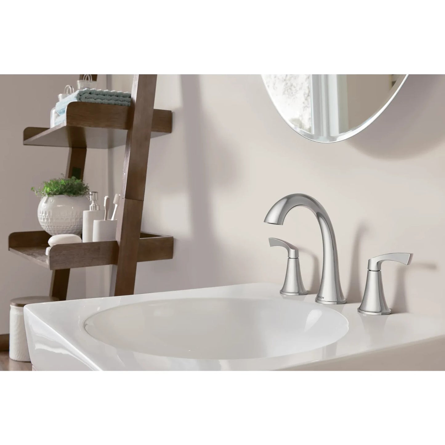 Moen 84468 Widespread Faucet Spot Resist Chrome New