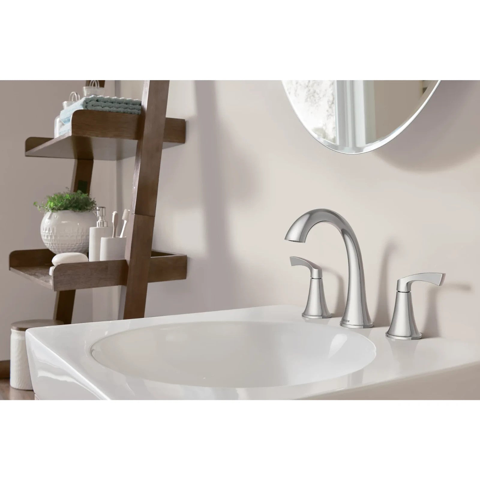 Moen 84468 Widespread Faucet Spot Resist Chrome New