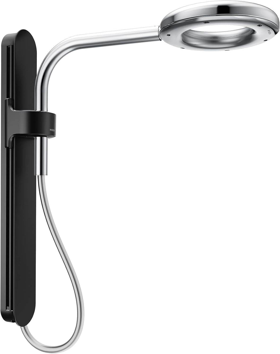 Moen N207R0BLC Rainshower Matte Black Chrome Spa Shower Head New